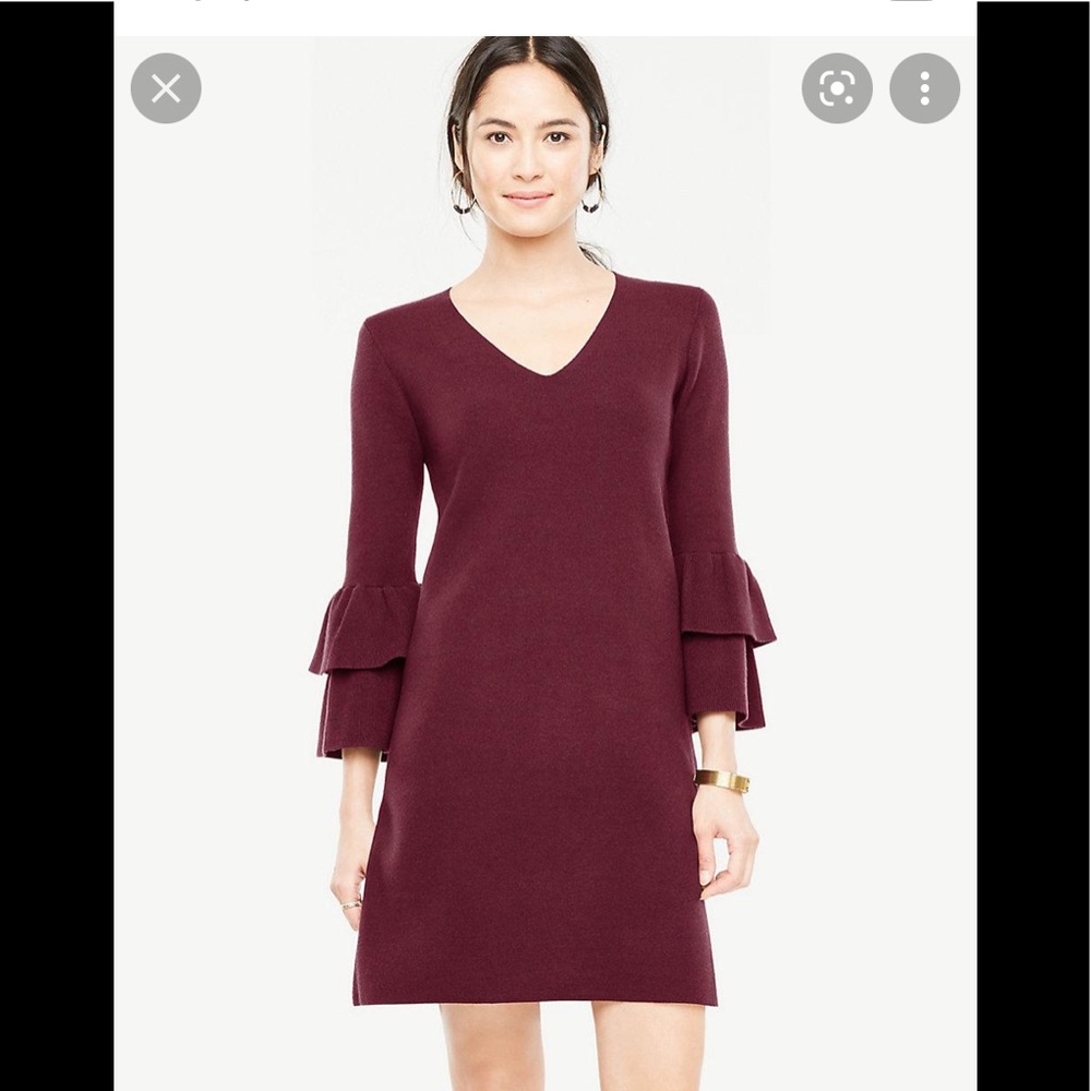 Ann Taylor sweater dress worn once!